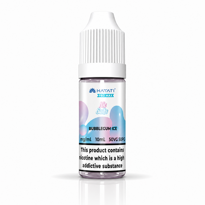 Hayati Pro Max nic salt bottle displayed on a pure white background with clear label detailing.