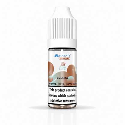 Hayati Pro Max nic salt bottle displayed on a pure white background with clear label detailing.