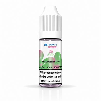 Hayati Pro Max nic salt bottle displayed on a pure white background with clear label detailing.