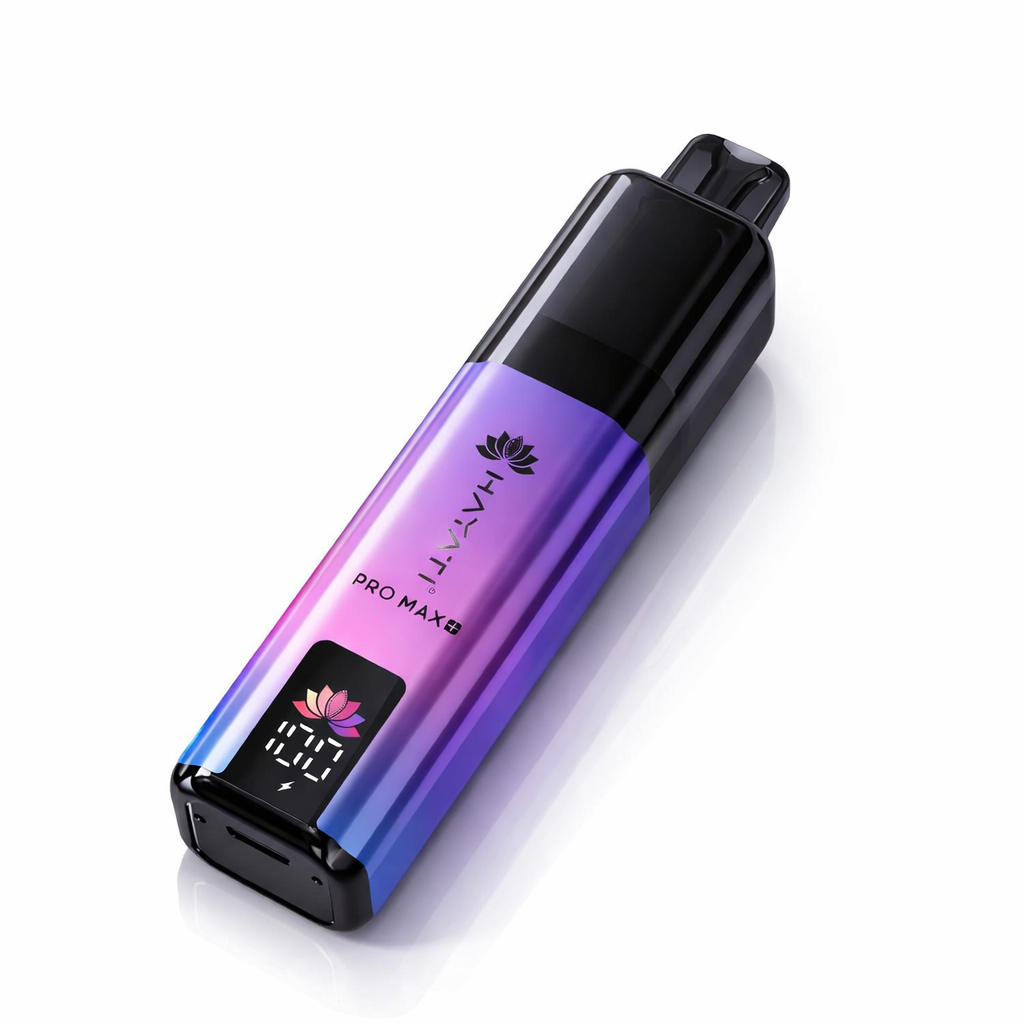 Hayati Pro Max Plus device displayed on a pure white background with clear device and branding details.