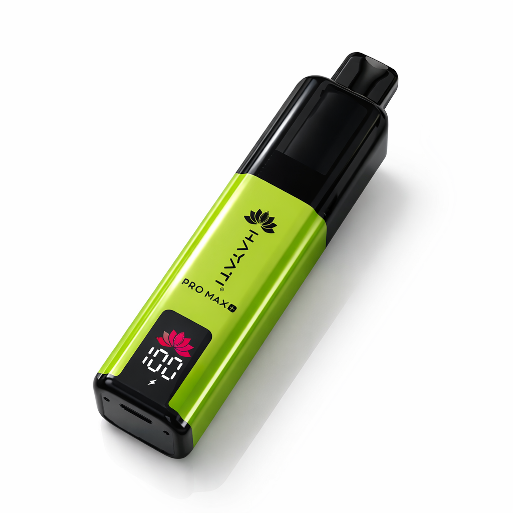 Hayati Pro Max Plus device displayed on a pure white background with clear device and branding details.