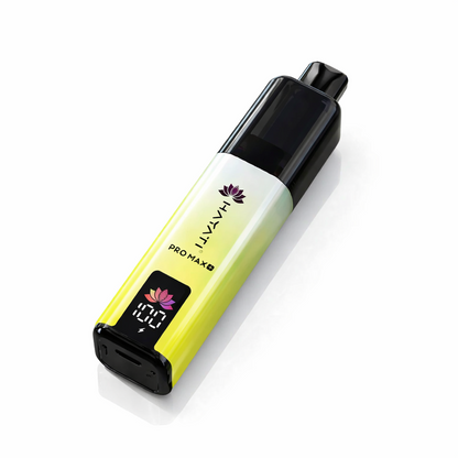 Hayati Pro Max Plus device displayed on a pure white background with clear device and branding details.