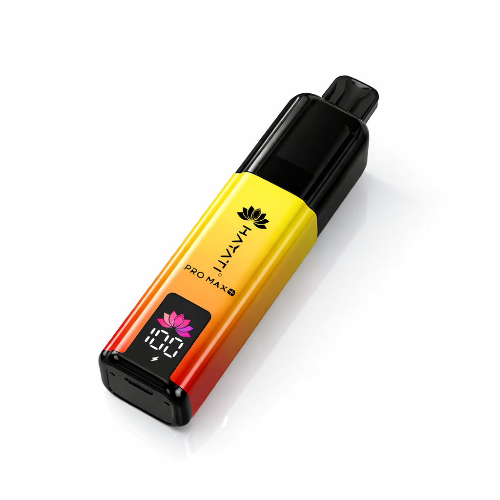 Hayati Pro Max Plus device displayed on a pure white background with clear device and branding details.