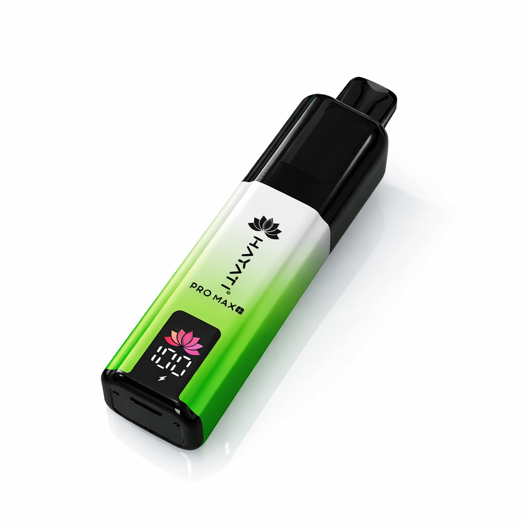 Hayati Pro Max Plus device displayed on a pure white background with clear device and branding details.