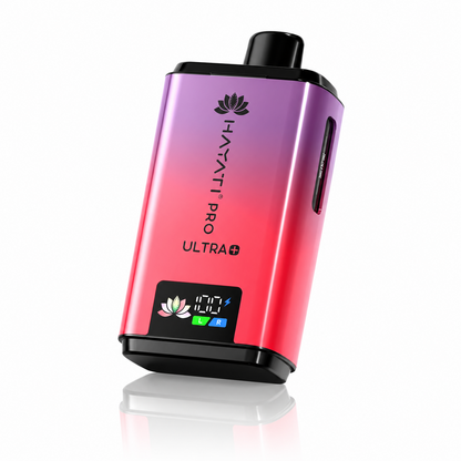 Hayati Pro Ultra Plus device shown on a pure white background with clear device detailing.