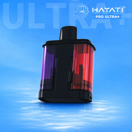 Hayati Pro Ultra+ Summer Dream pod centred on a pure background, showing the compact pre‑filled cartridge with clean, compliant branding and updated Summer Dream colour theme.