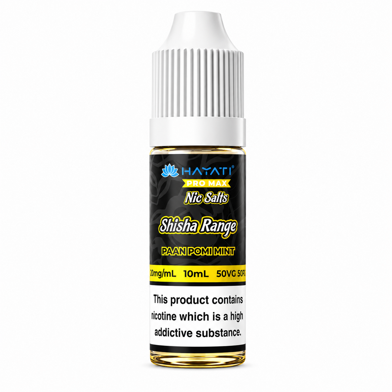 Hayati Shisha Range Nic Salts 20mg – 10ml Bottle