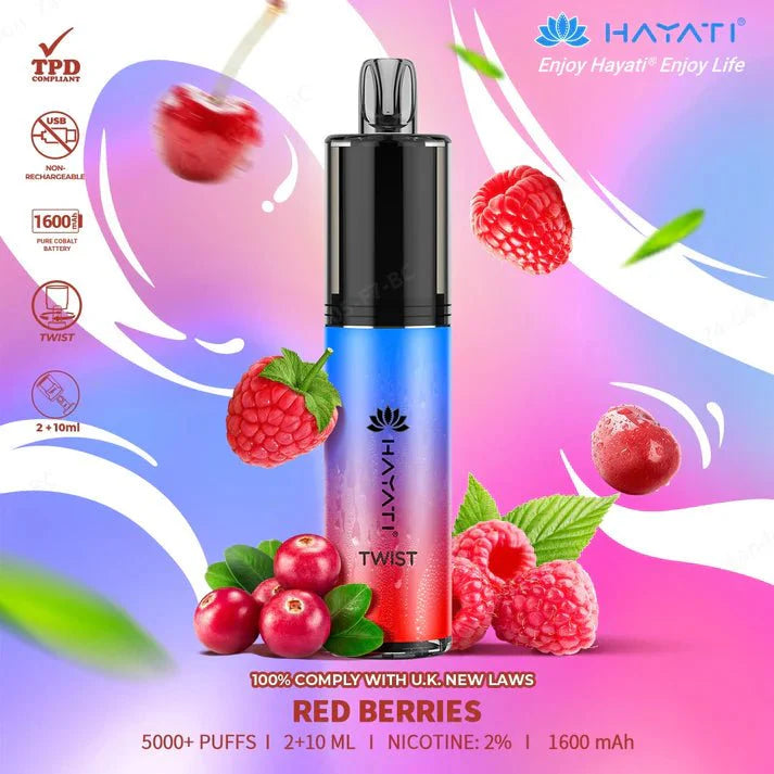 Hayati Twist 5000 Puffs Disposable Vape