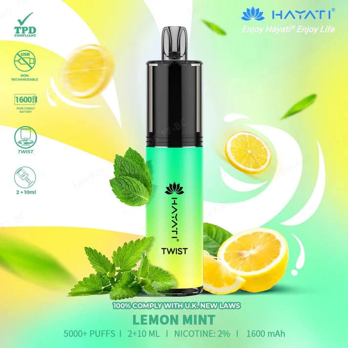 Hayati Twist 5000 Puffs Disposable Vape