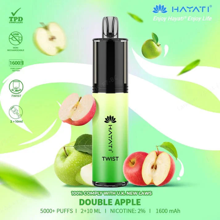 Hayati Twist 5000 Puffs Disposable Vape