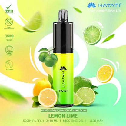 Hayati Twist 5000 Puffs Disposable Vape