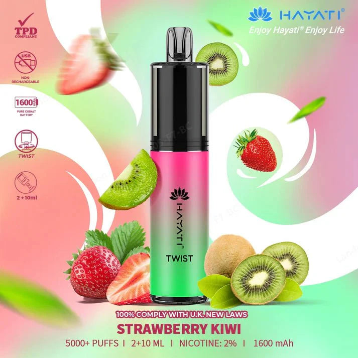 Hayati Twist 5000 Puffs Disposable Vape