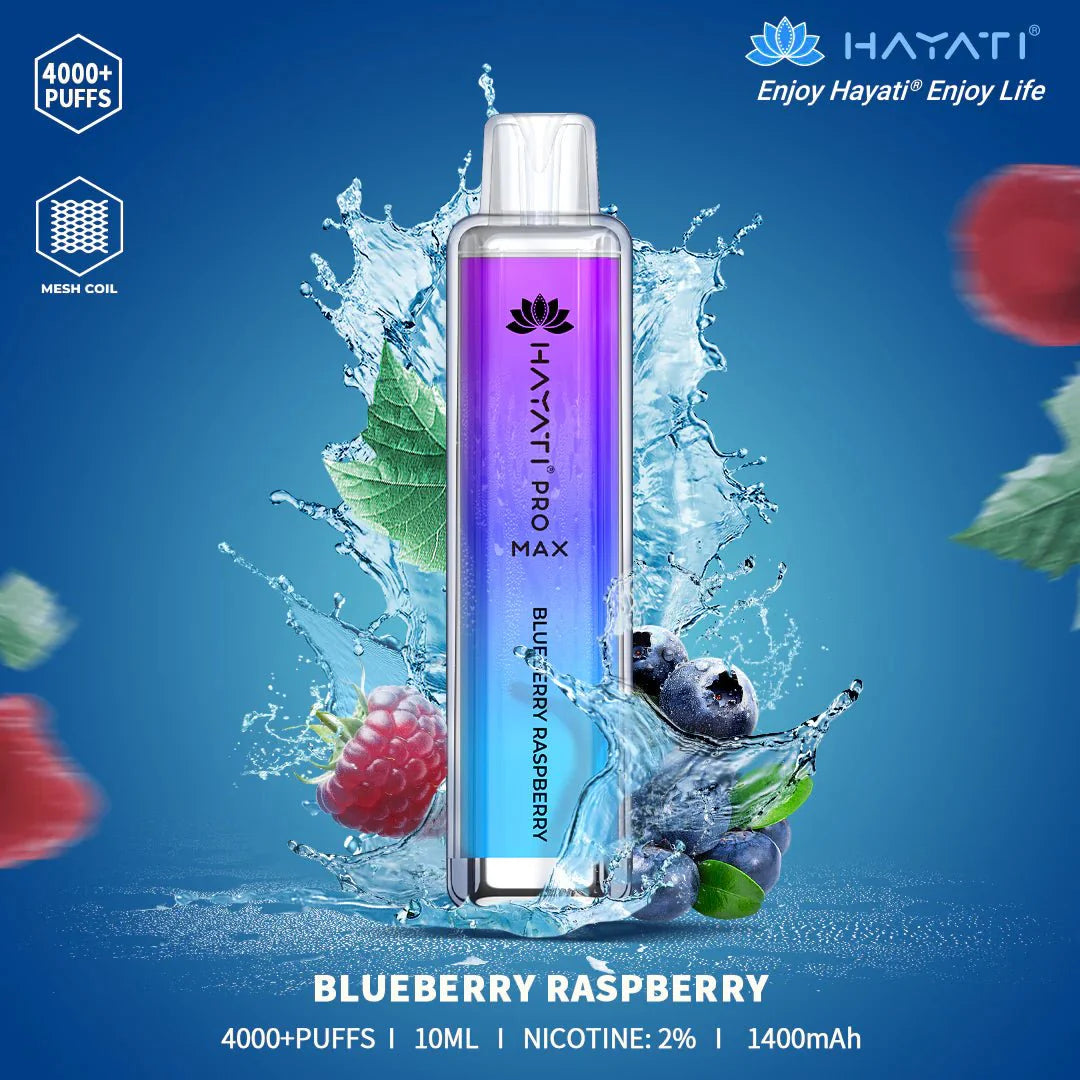 Hayati Pro Max 4000 Disposable Vape (BOX OF 10)