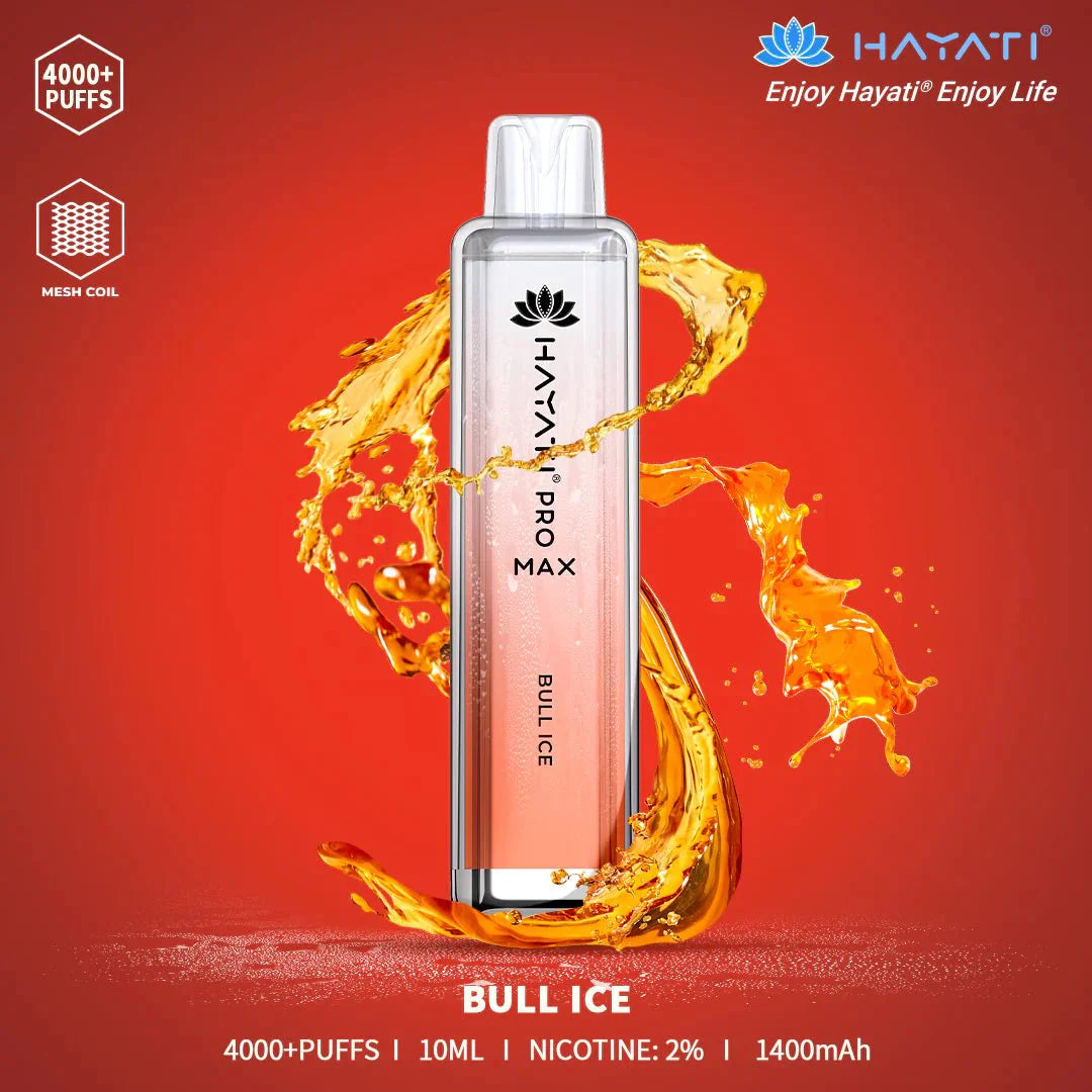 Hayati Pro Max 4000 Disposable Vape (BOX OF 10)