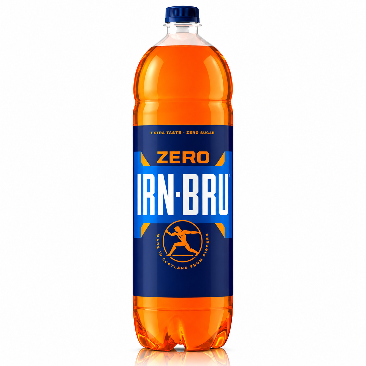 Irn‑Bru Zero Sugar 2 Litre Bottle – Scottish Diet Soft Drink