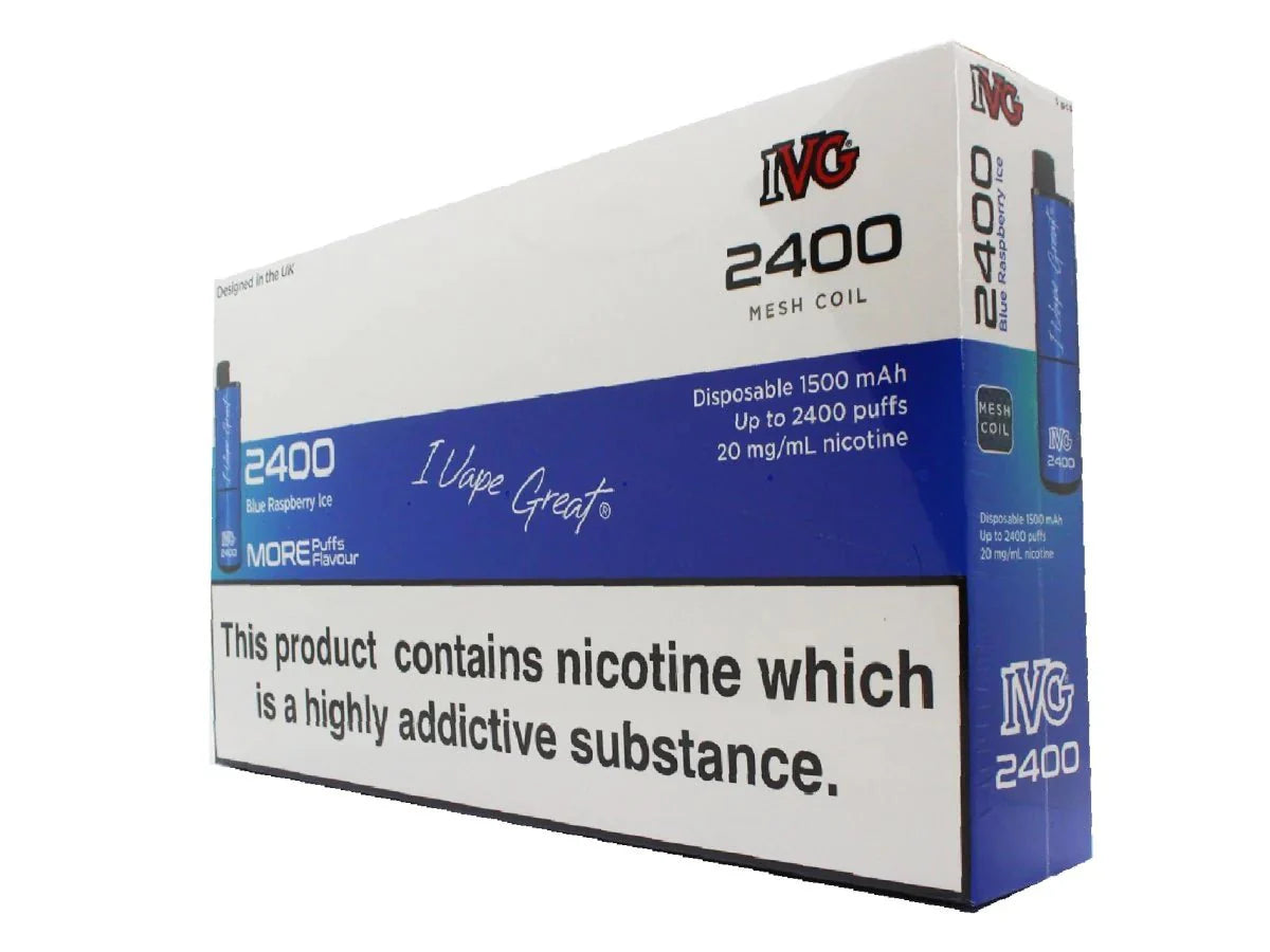 IVG 2400 Disposable Vape Pod (BOX OF 5)