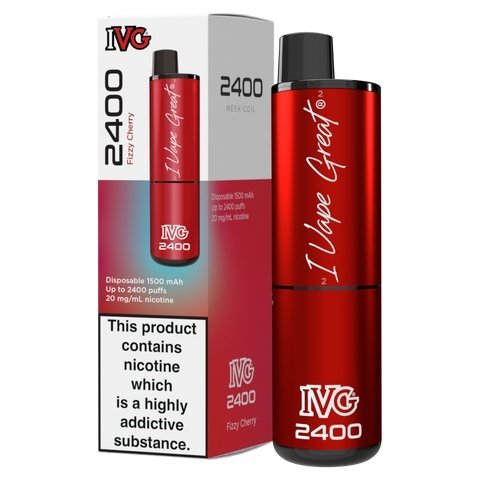 IVG 2400 Disposable Vape Pod Puff Bar Device Kit