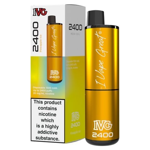 IVG 2400 Disposable Vape Pod Puff Bar Device Kit