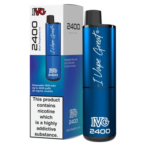 IVG 2400 Disposable Vape Pod Puff Bar Device Kit