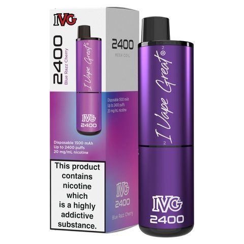 IVG 2400 Disposable Vape Pod Puff Bar Device Kit