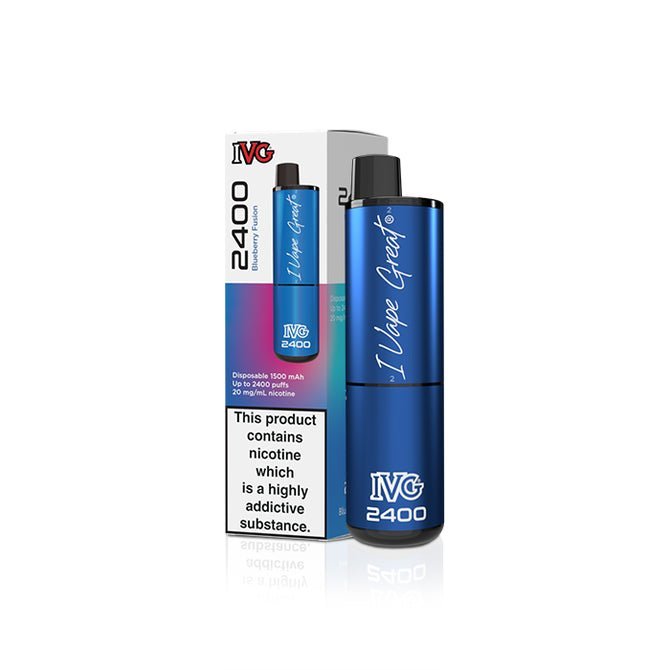 IVG 2400 Disposable Vape Pod Puff Bar Device Kit