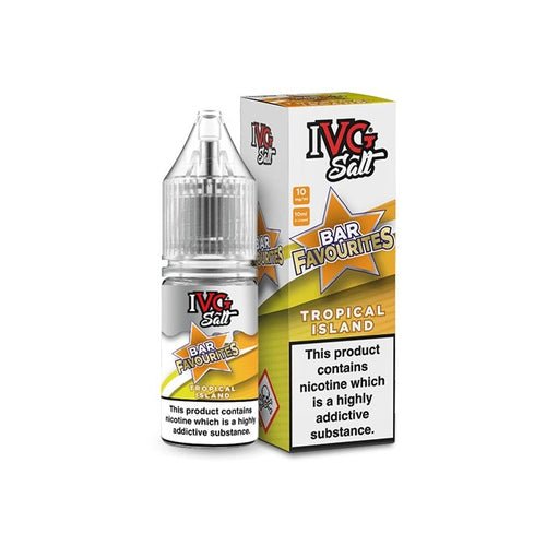 IVG Salt Bar Favourite 10ml E Liquids Nic Salts- Pack Of 10