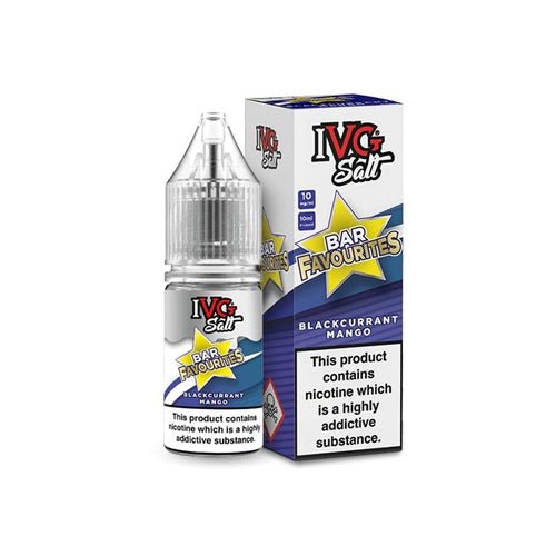 IVG Salt Bar Favourite 10ml E Liquids Nic Salts- Pack Of 10