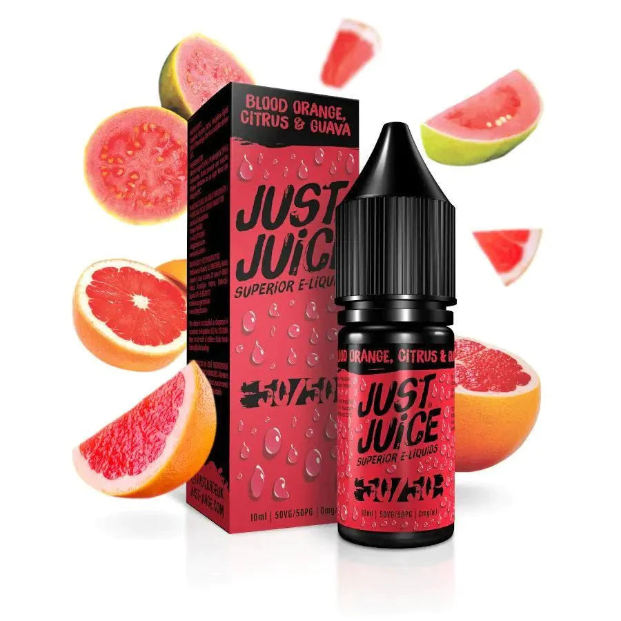 Just Juice Exotic Fruits 50/50 10ml E liquids Box of 10