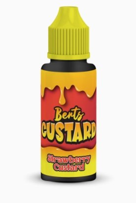 Kingston Berts Custard 100ML Shortfill