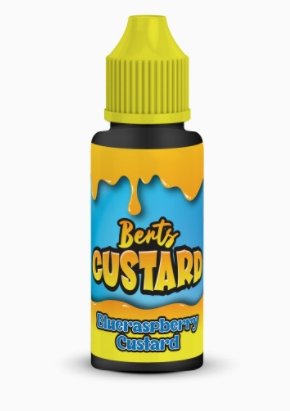 Kingston Berts Custard 100ML Shortfill