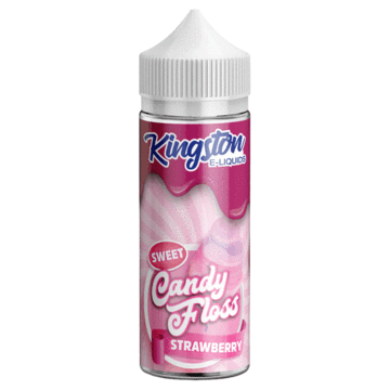 Kingston E-LIQUIDS Strawberry Kingston Sweet Candy Floss 100ML Shortfill