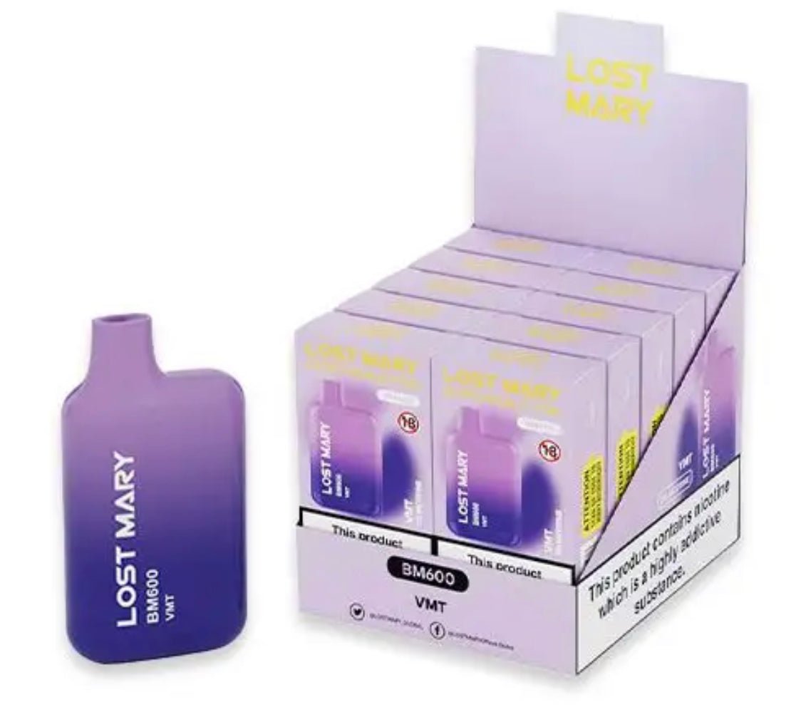 Lost Mary BM600 Disposable Vape Pod (BOX OF 10)