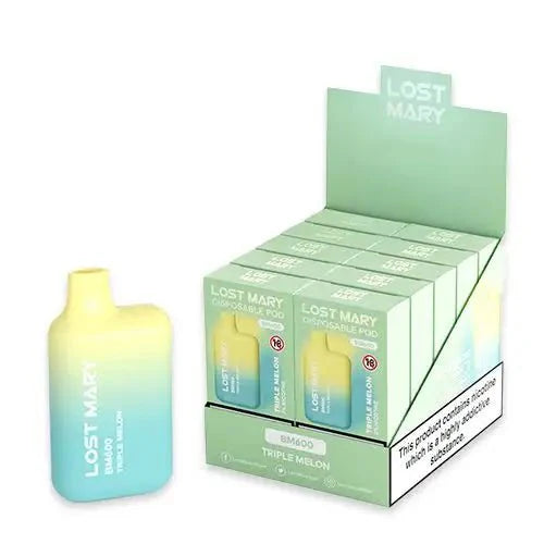 Lost Mary BM600 Disposable Vape Pod (BOX OF 10)