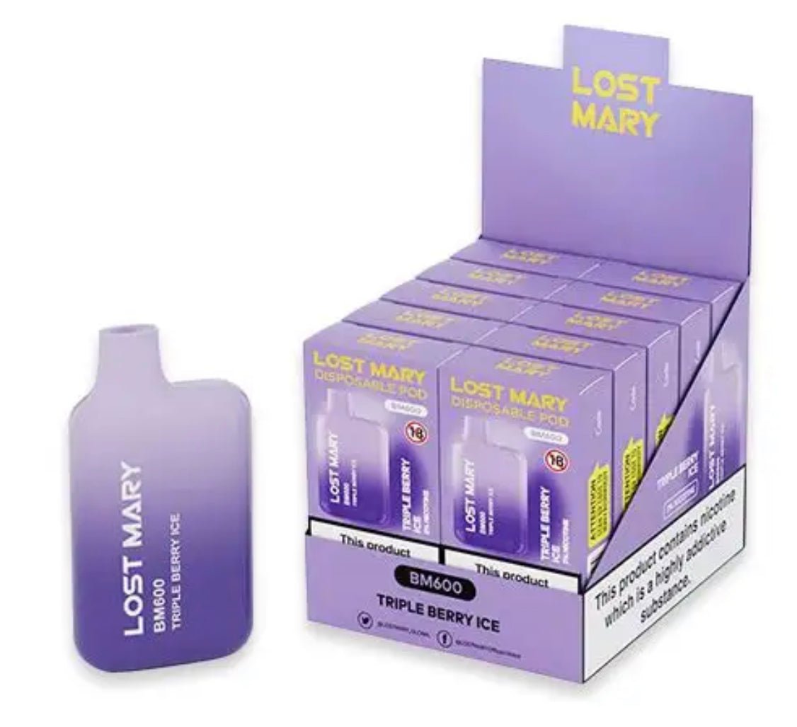 Lost Mary BM600 Disposable Vape Pod (BOX OF 10)