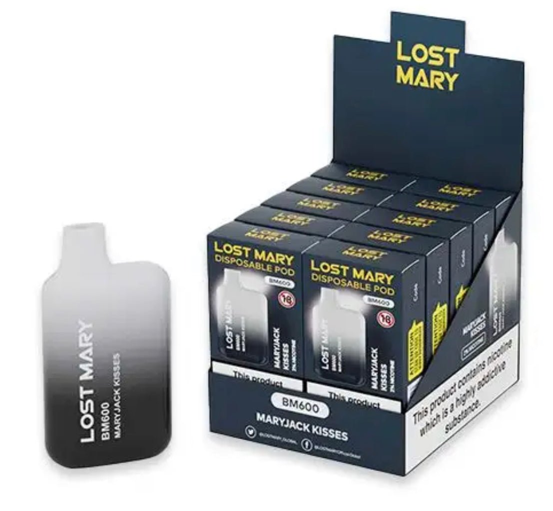 Lost Mary BM600 Disposable Vape Pod (BOX OF 10)