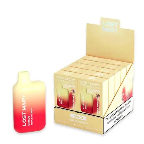 Lost Mary BM600 Disposable Vape Pod (BOX OF 10)