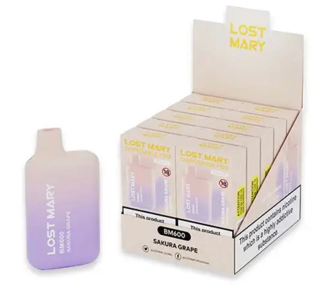 Lost Mary BM600 Disposable Vape Pod (BOX OF 10)