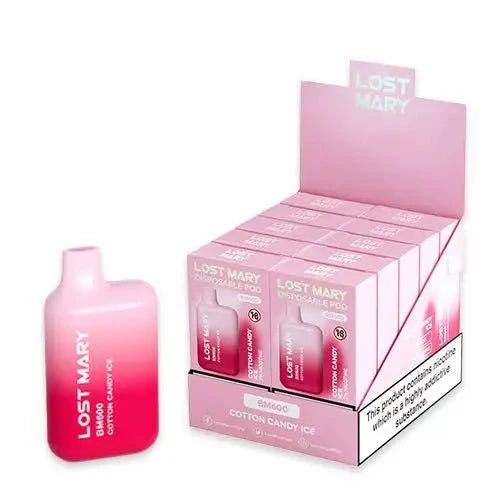 Lost Mary BM600 Disposable Vape Pod (BOX OF 10)