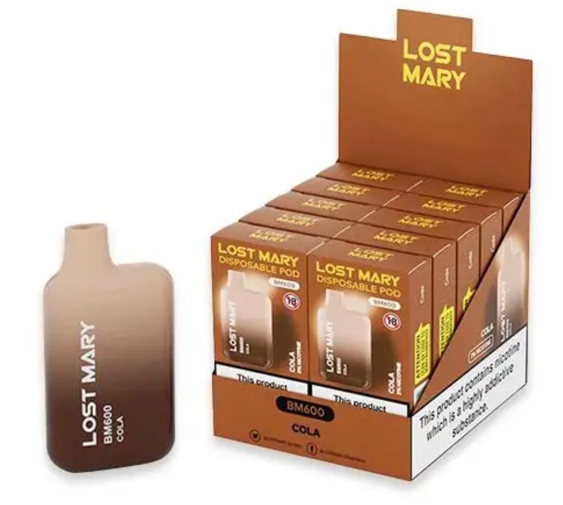 Lost Mary BM600 Disposable Vape Pod (BOX OF 10)