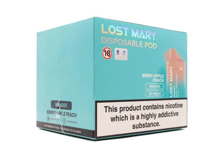 Lost Mary BM600S Disposable Vape Pod (BOX OF 10)