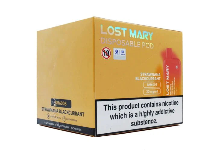 Lost Mary BM600S Disposable Vape Pod (BOX OF 10)