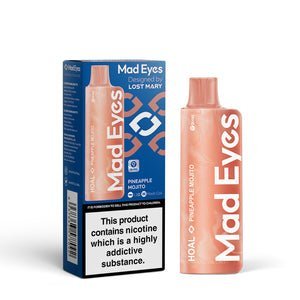 Lost Mary Mad Eyes Hoal 600 Disposable Vape Pod (BOX OF 10)