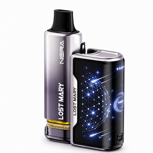 Lost Mary Nera 15K Fullview Kit – Rechargeable Reusable Pod Device