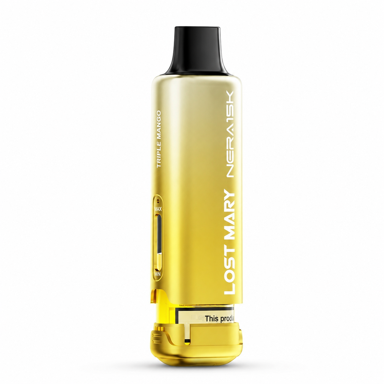 Lost Mary NERA15K replacement pod in assorted flavours, isolated on a pure white background with enhanced studio lighting and a clean, high-quality product presentation.