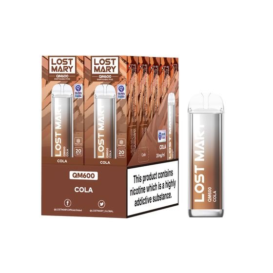 Lost Mary QM600 Disposable Vape Pod (BOX OF 10)