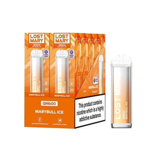 Lost Mary QM600 Disposable Vape Pod (BOX OF 10)