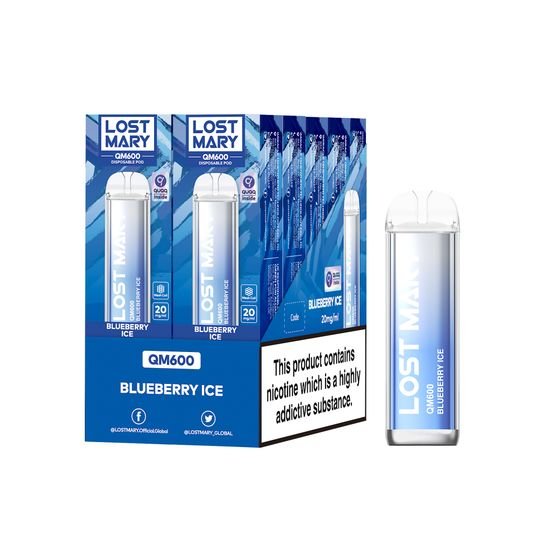 Lost Mary QM600 Disposable Vape Pod (BOX OF 10)