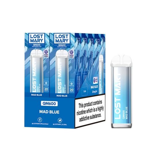 Lost Mary QM600 Disposable Vape Pod (BOX OF 10)