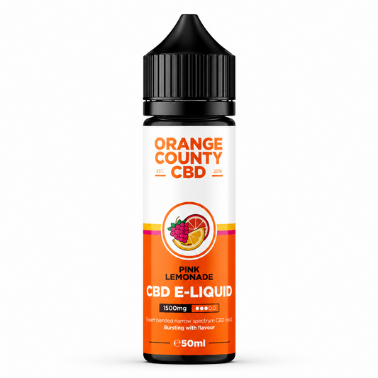 Orange County bottle shown on a pure white background with branded label visible.