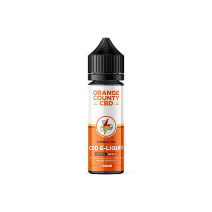 Orange County bottle shown on a pure white background with branded label visible.